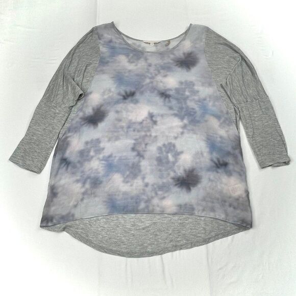 Rebecca Taylor Silk Tie Dye Blouse Top - Picture 1 of 6